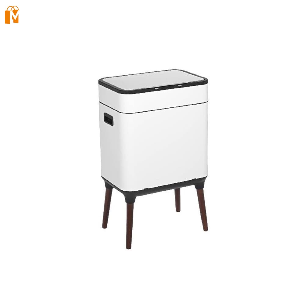 سطل زباله 20 لیتری هوشمند همراه ضدعفونی کننده فتوکاتالیستی اچ تی ان هوم مدل HTD207-20 L
