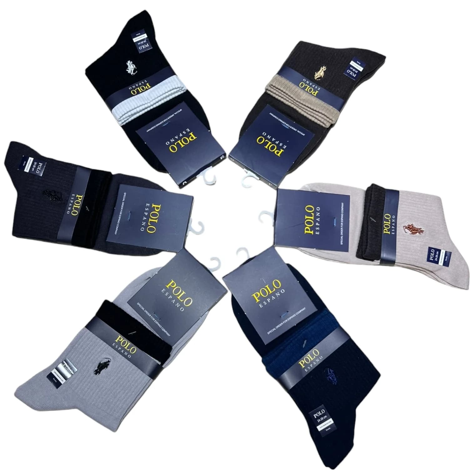 جوراب مردانه ساقدار پولو POLO 9596