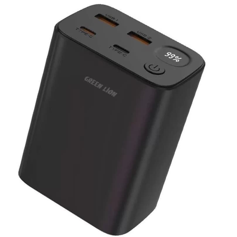 پاور بانک سوپر 30000 میلی آمپر گرین لاین Green Lion Super 30000mAh Power Bank