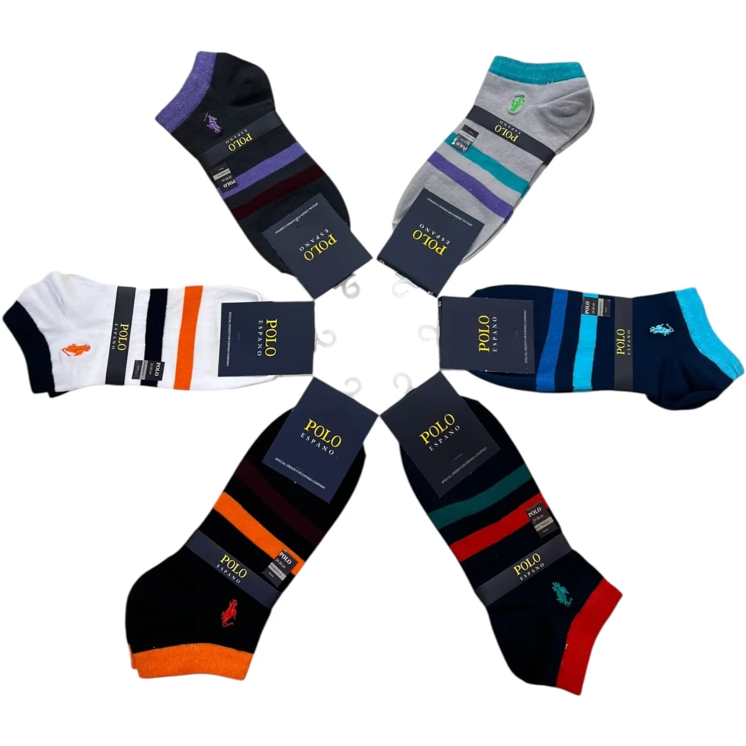 جوراب مردانه مچی polo 9012