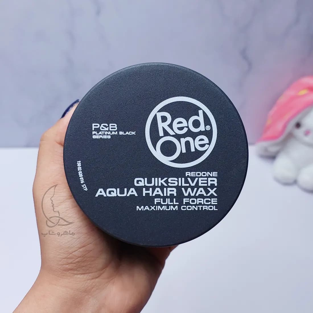 واکس مو ردوان خاکستری مدل Red One QuickSilver حجم 150 میل — تصویر ۲