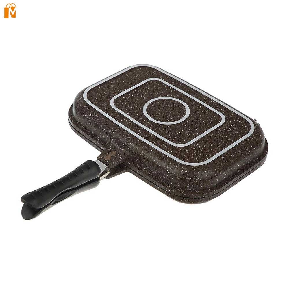 تابه دوبل سایز 34 گرانیت دوررو کاندید