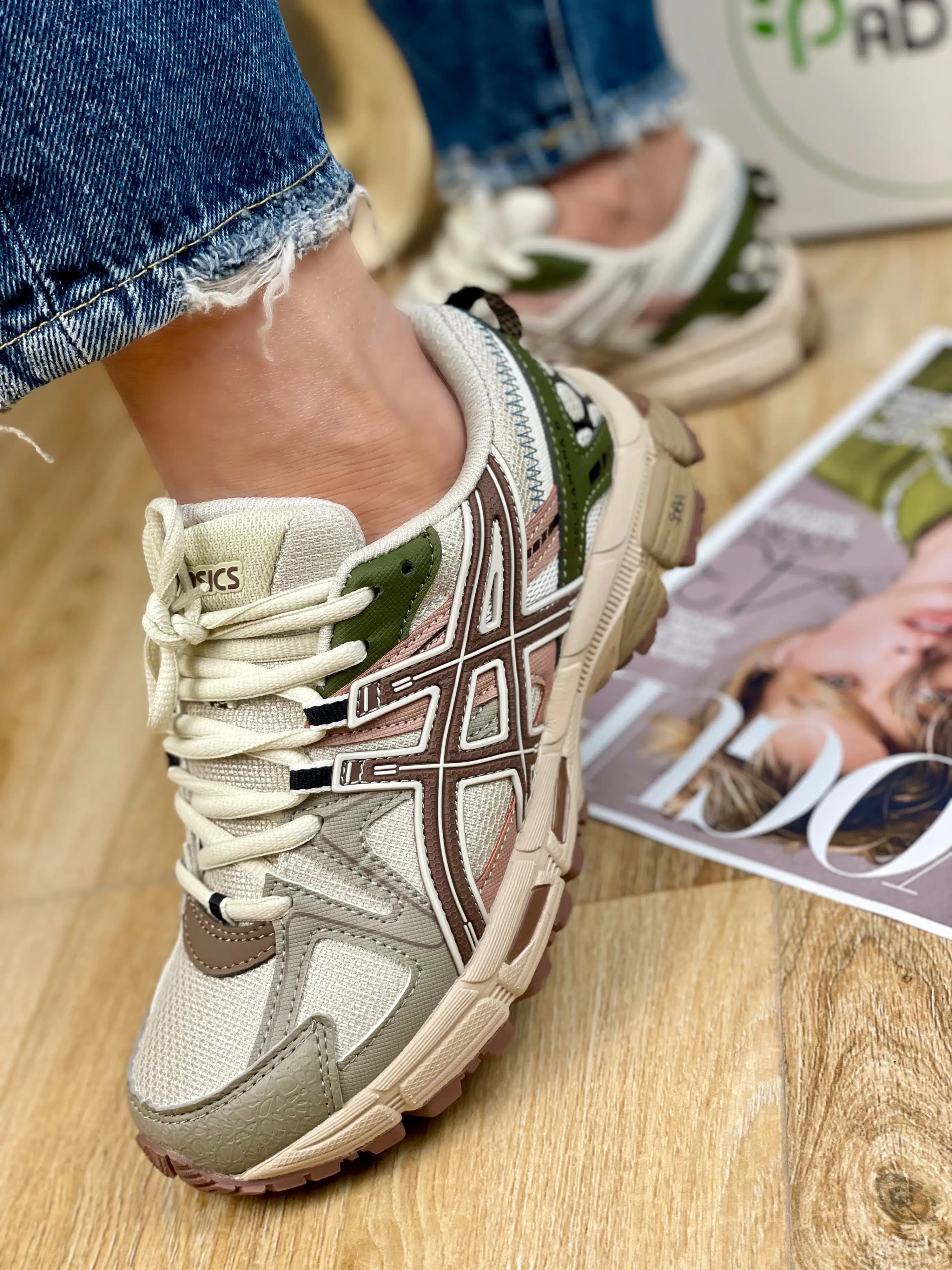 کتونی زنانه آسیکس کاهانا asics kahana مستر کوالیتی ویتنام زیره eva کد 26609 — تصویر ۷