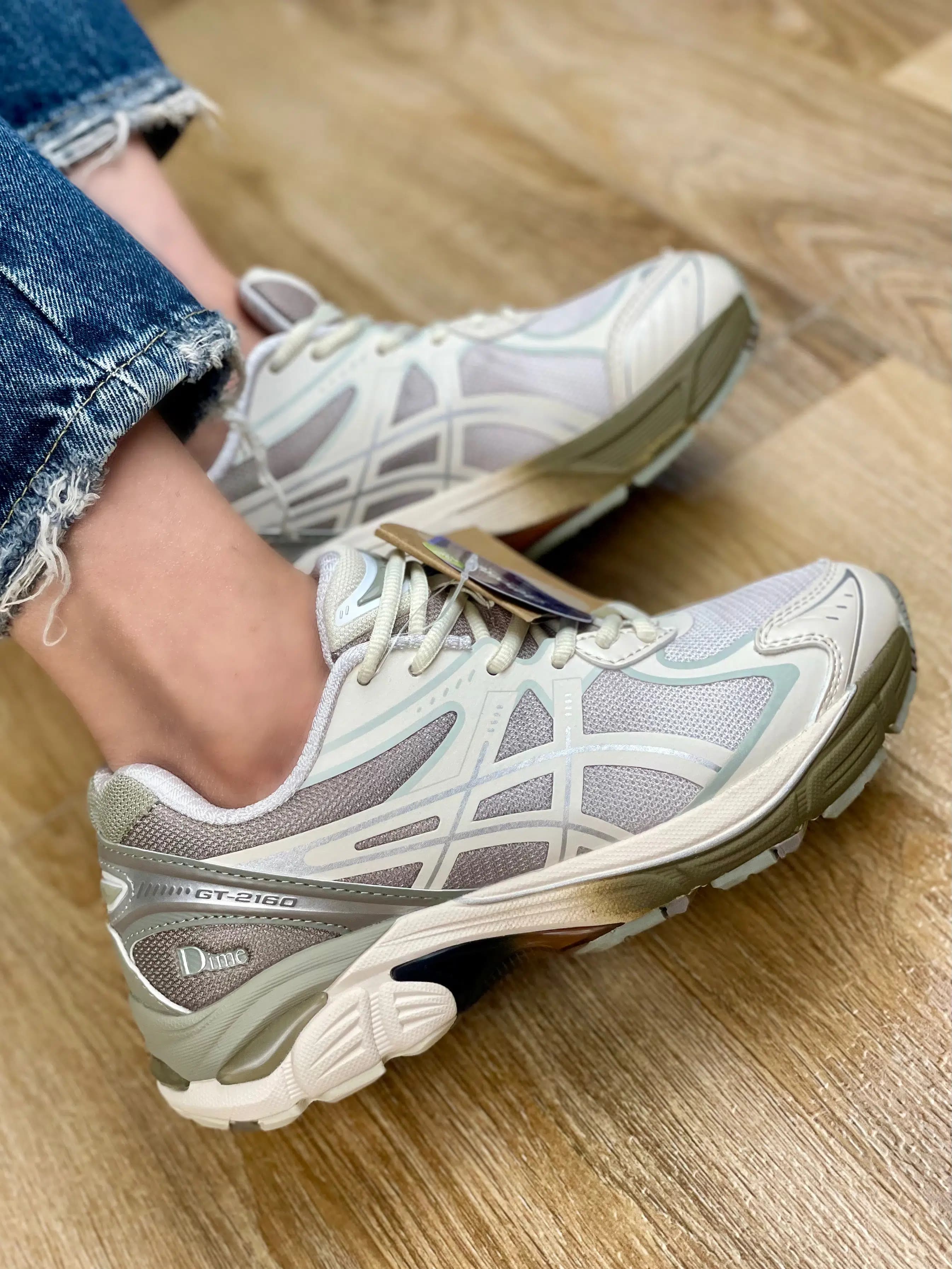 کتونی زنانه آسیکس دایم asics dime مستر کوالیتی زیره eva کد 26520 — تصویر ۳