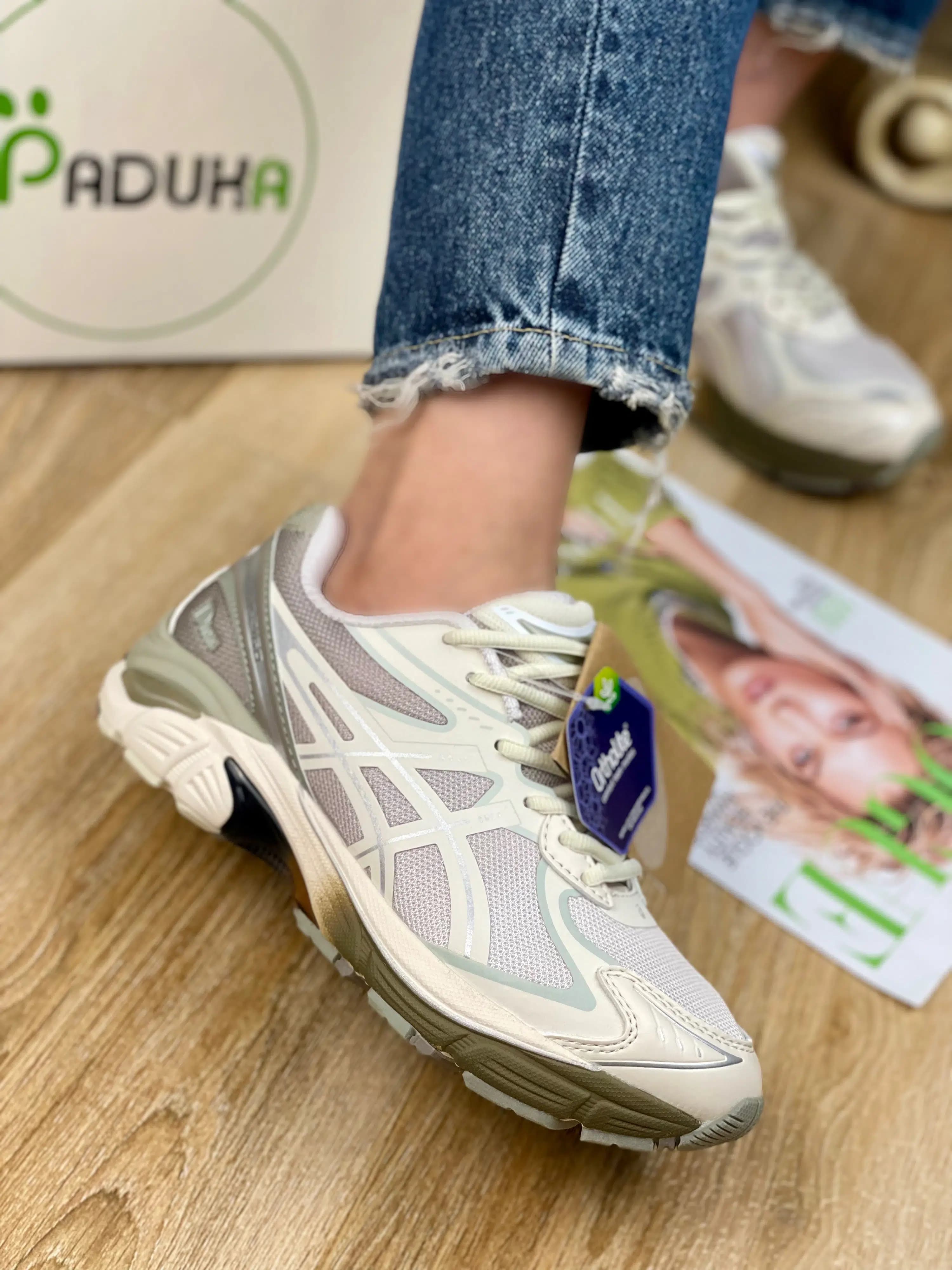 کتونی زنانه آسیکس دایم asics dime مستر کوالیتی زیره eva کد 26520 — تصویر ۴