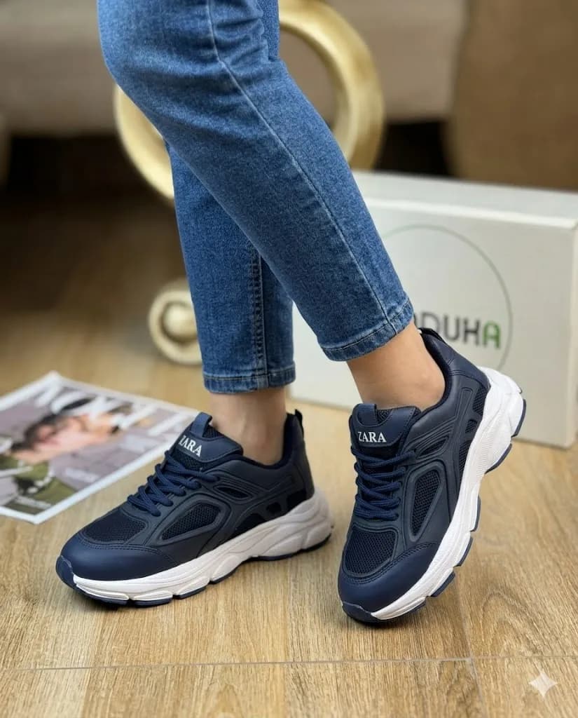 کتونی زنانه زارا 2 zara ساده آلدو زیره بتا کد 26210 — تصویر ۵