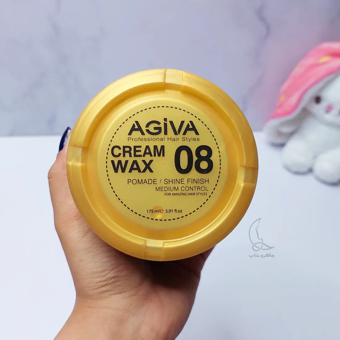 واکس مو آگیوا AGIVA 08 مدل Cream Wax حجم 175 میلی لیتر