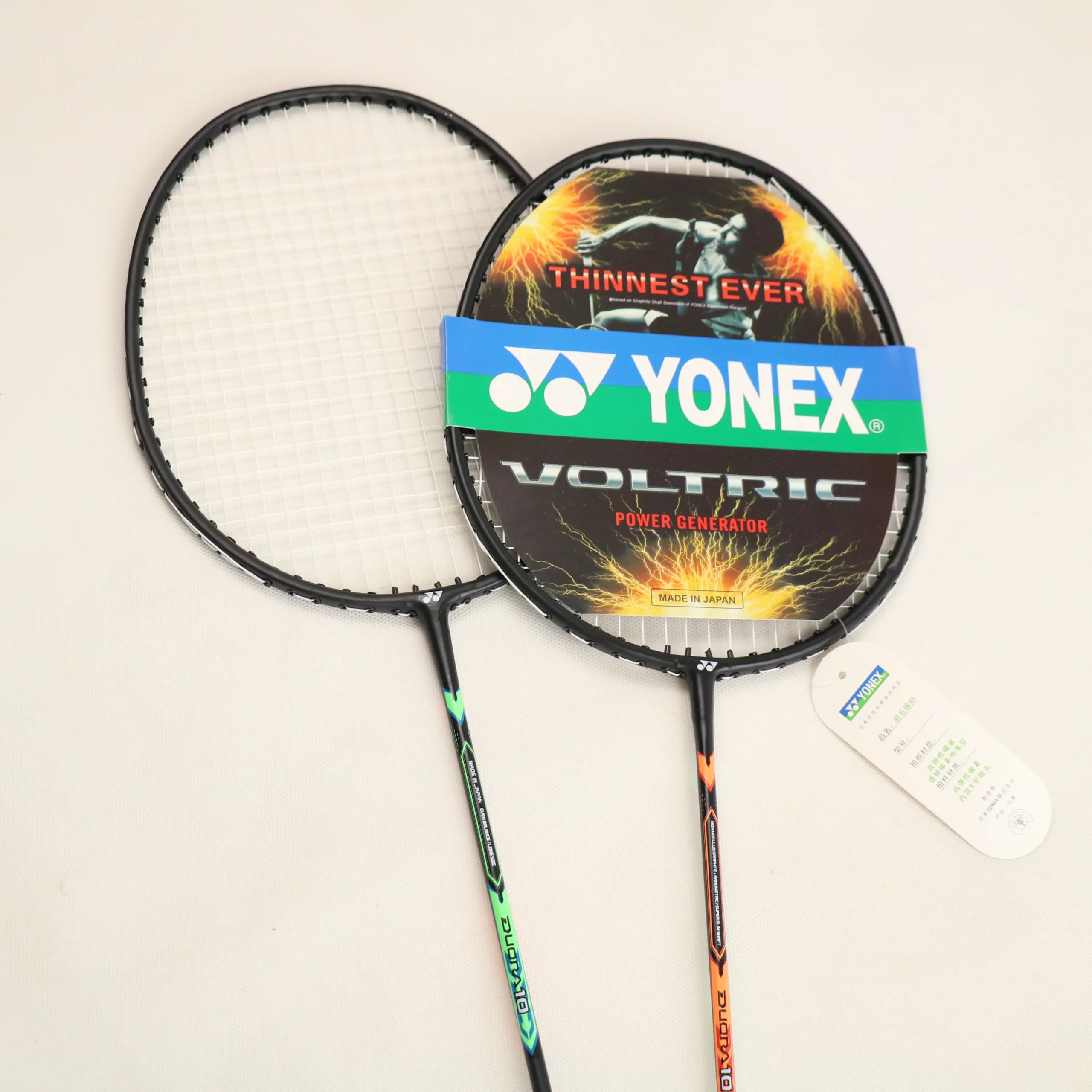 ست راکت بدمینتون جفتی یک تکه YONEX — تصویر ۴