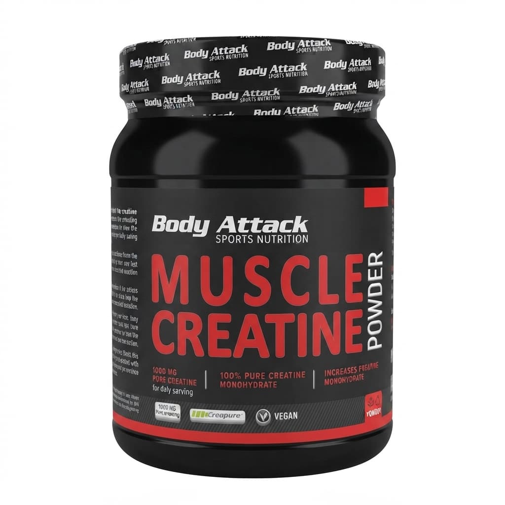 ماسل کراتین بادی اتک 500 گرمی - BODY ATTACK MUSCLE CREATINE