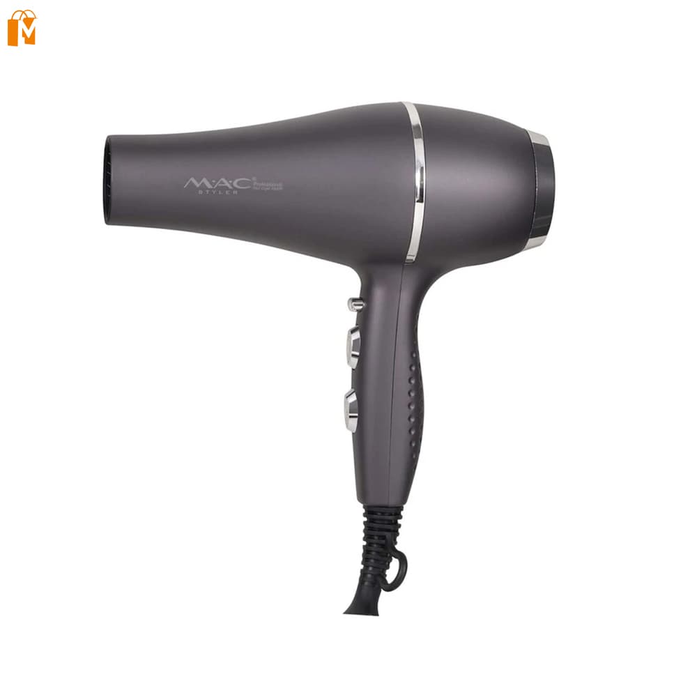 سشوار سالنی 2800 وات ایونیک موتورAC مک استایلر مدل MAC-6828