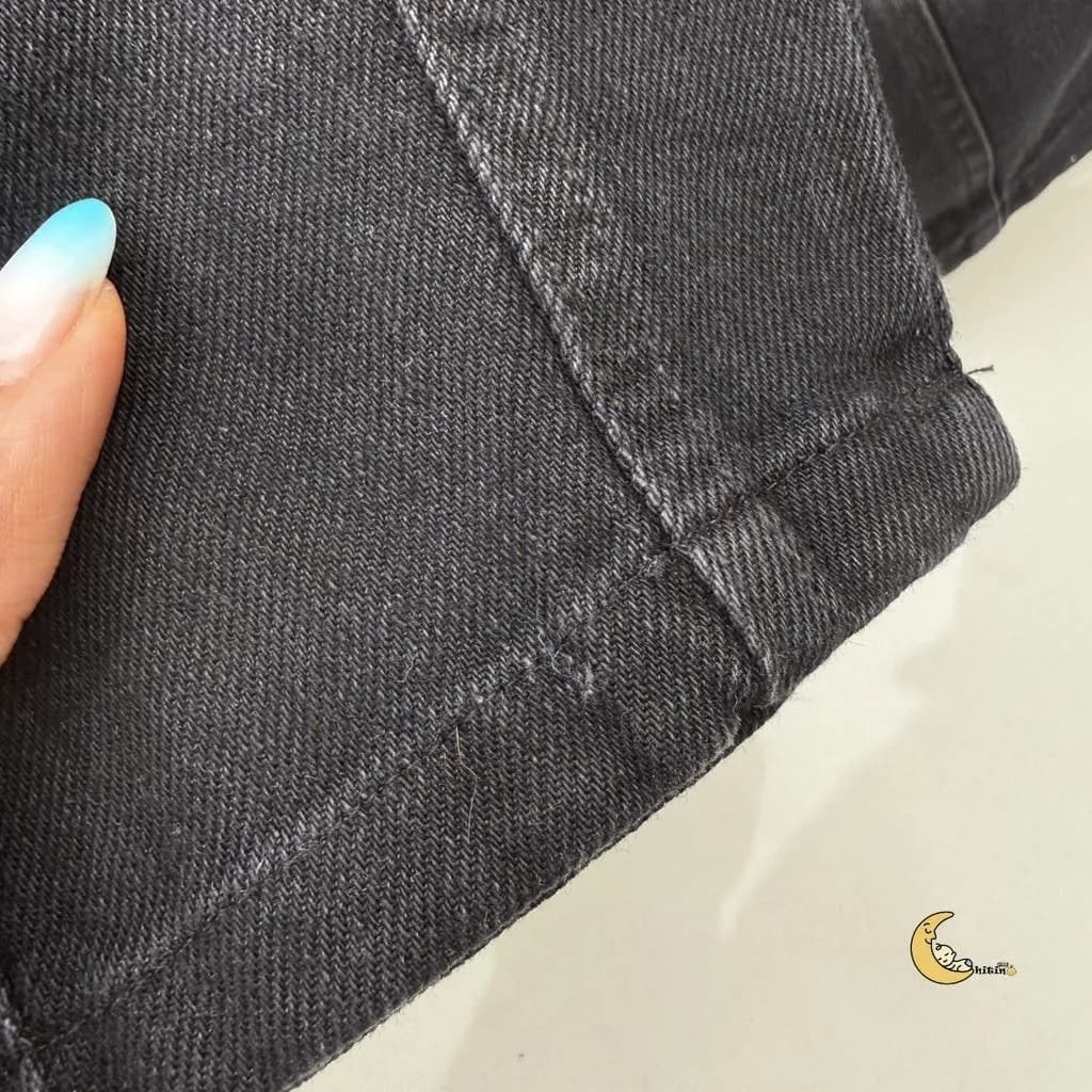 شلوار جین مام استایل بچگانه وارداتی 1 تا 5 سال — تصویر ۳