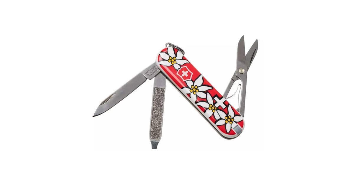 چاقو ویکتورینوکس مدل 0.6223.840 Classic SD Edelweiss