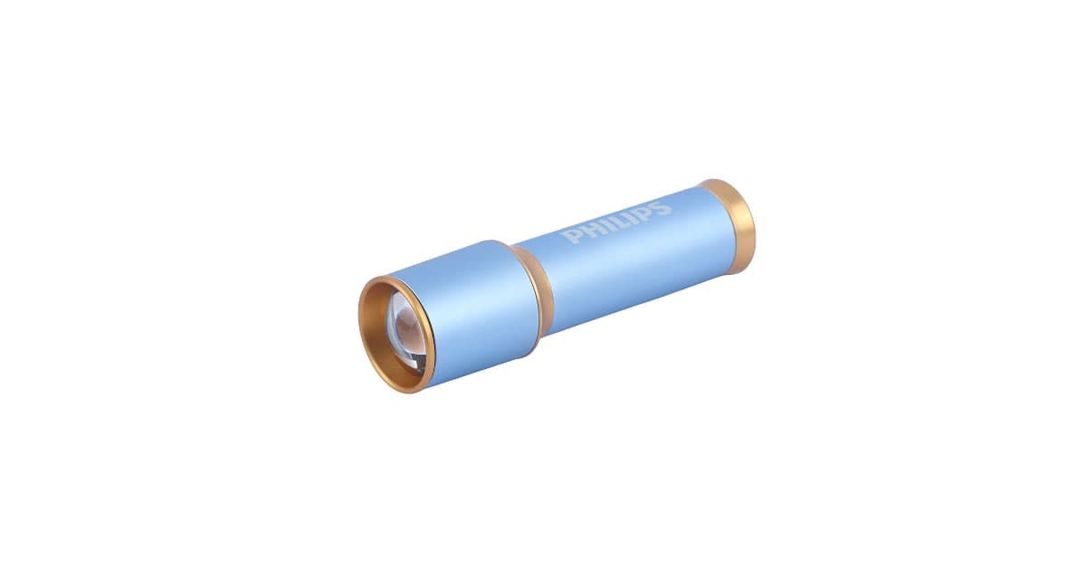 چراغ قوه باتری‌خور Philips SFL2252/93 | چراغ دستی 3 وات مهتابی با زوم — تصویر ۲