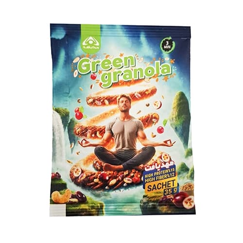 گرانولا ساشه سبز 35گرمی