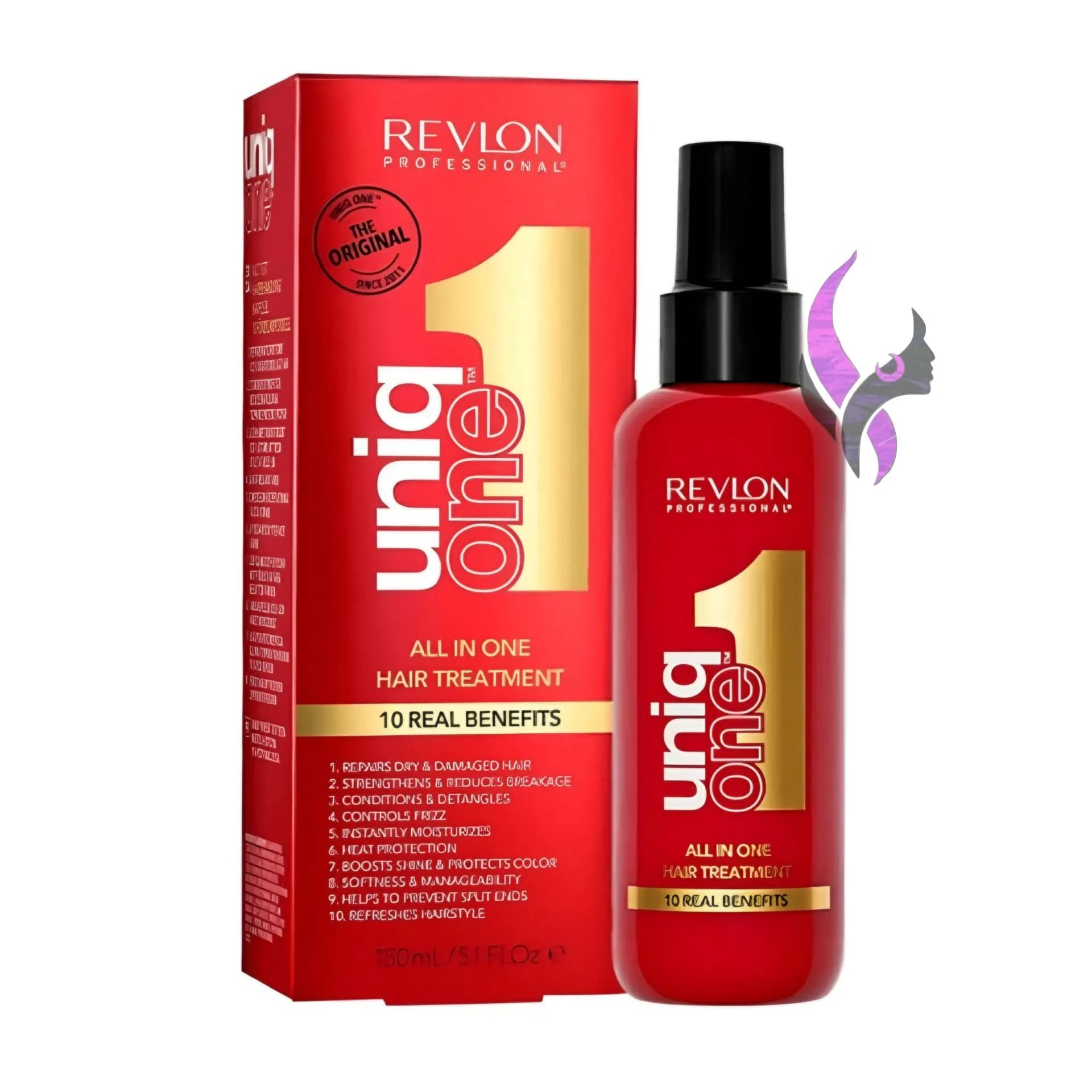 اسپری موی 10 کاره رولون یونیک وان Revlon Uniq One حجم 150 میلی لیتر — تصویر ۳