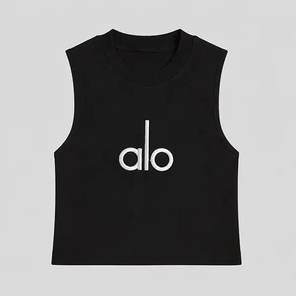 کراپ تاپ مشکی Alo