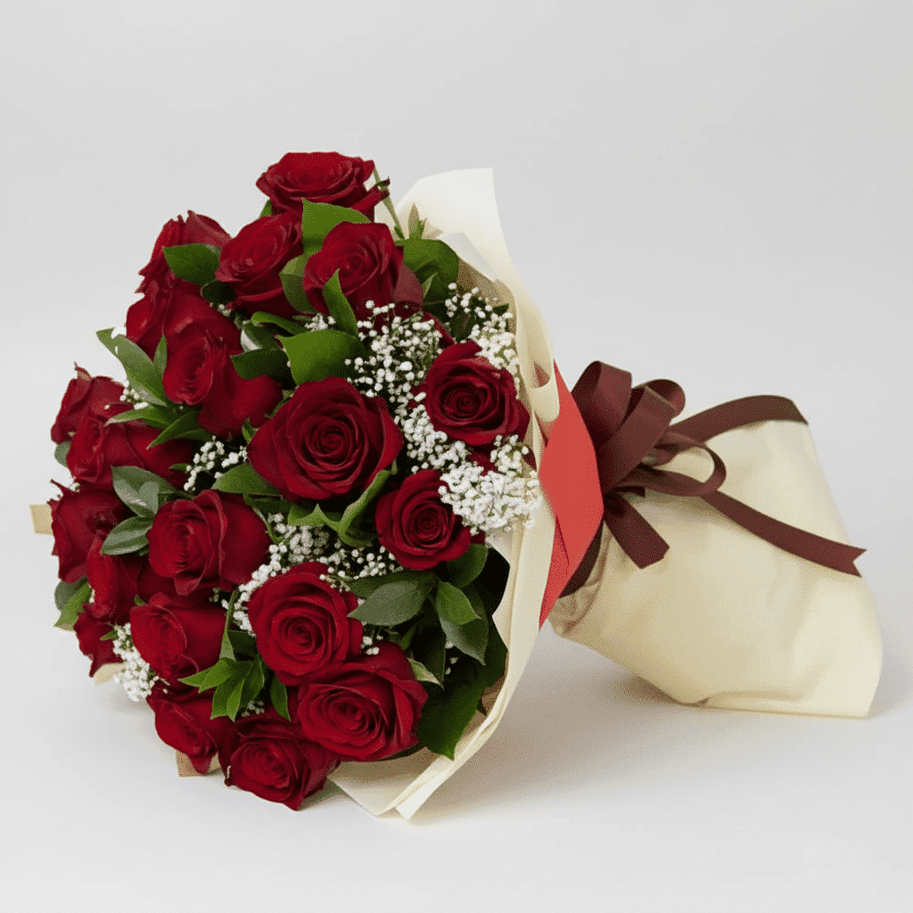 دسته گل رز دوست داشتنی کد11 (کویت)