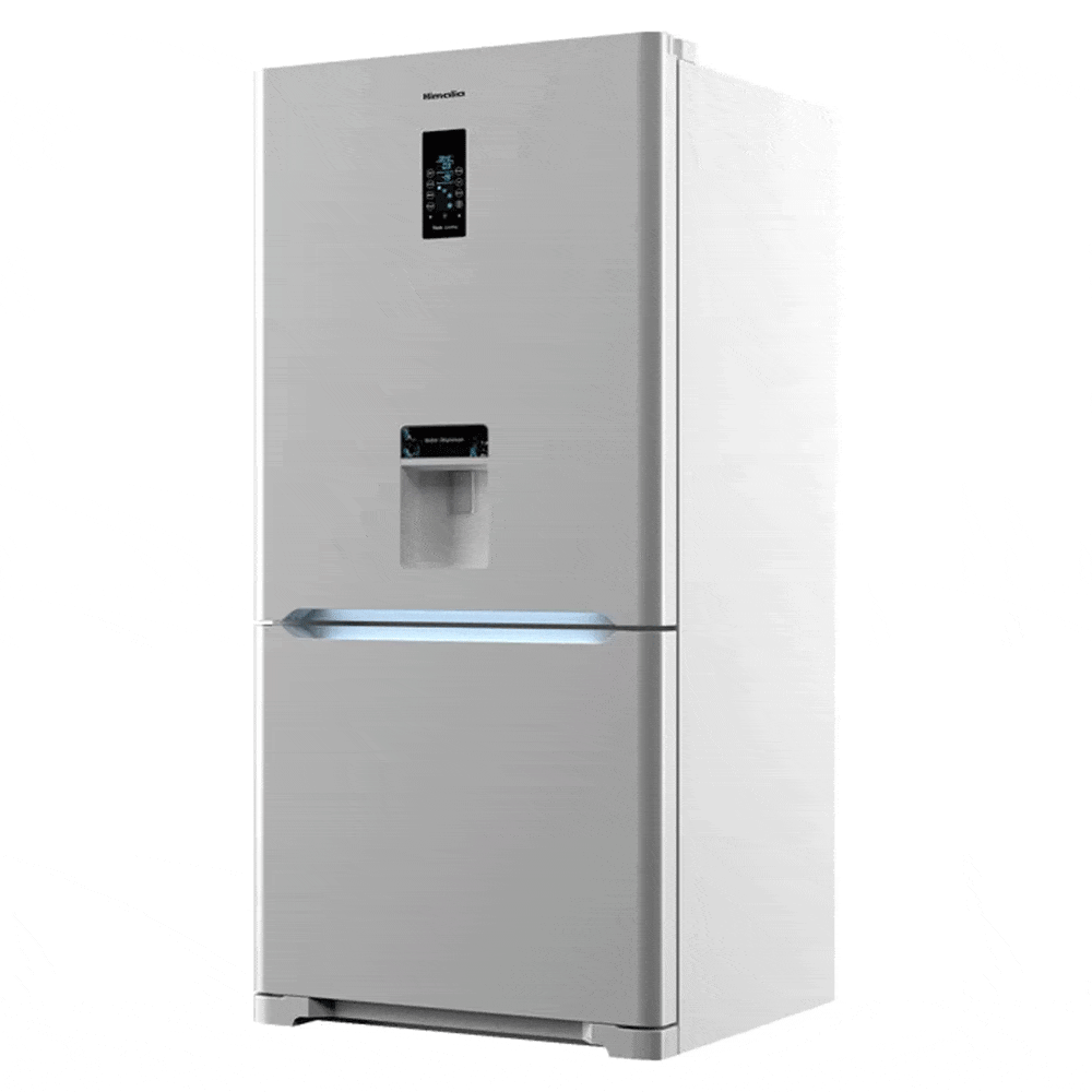 یخچال فریزر امگا پلاس هیمالیا HRFN60501 WM آبریزدار سفید چرم