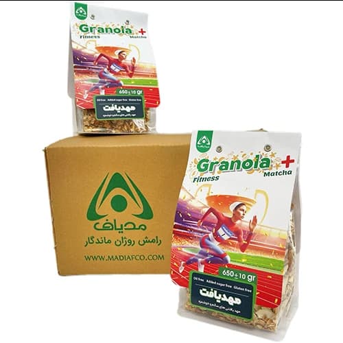 گرانولا فيت(رژیمی) 650 گرمي کارتن 10 تايي