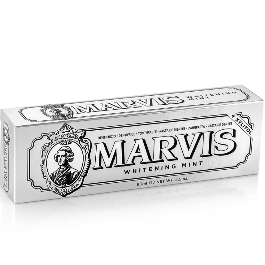 خمیردندان سفیدکننده مارویس Marvis Whitening Mint حجم 85 میلی لیتر