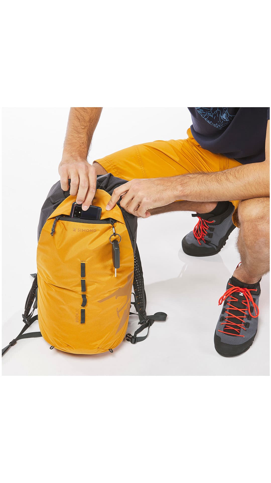 کوله پشتی دیواره نوردی سیموند 20 لیتری Simond 20-liter climbing backpack — تصویر ۶
