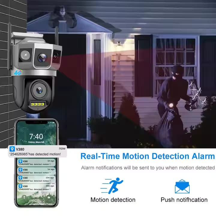 دوربین مداربسته سیم کارتی SC23-G — تصویر ۵