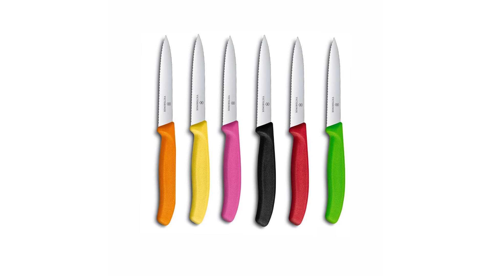چاقو آشپزخانه ویکتورینوکس Swiss Classic, paring knife, 10cm, wavy, pointed tip