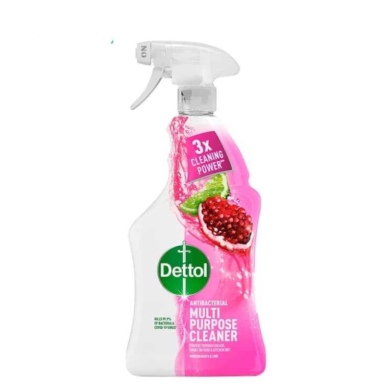 اسپری تمیزکننده چندمنظوره دتول Dettol با رایحه انار و لیمو حجم 1 لیتر — تصویر ۲