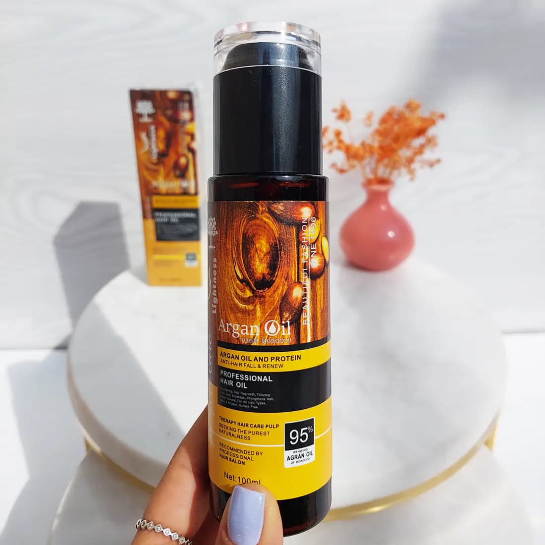 روغن آرگان حجم 100 میلی لیتر