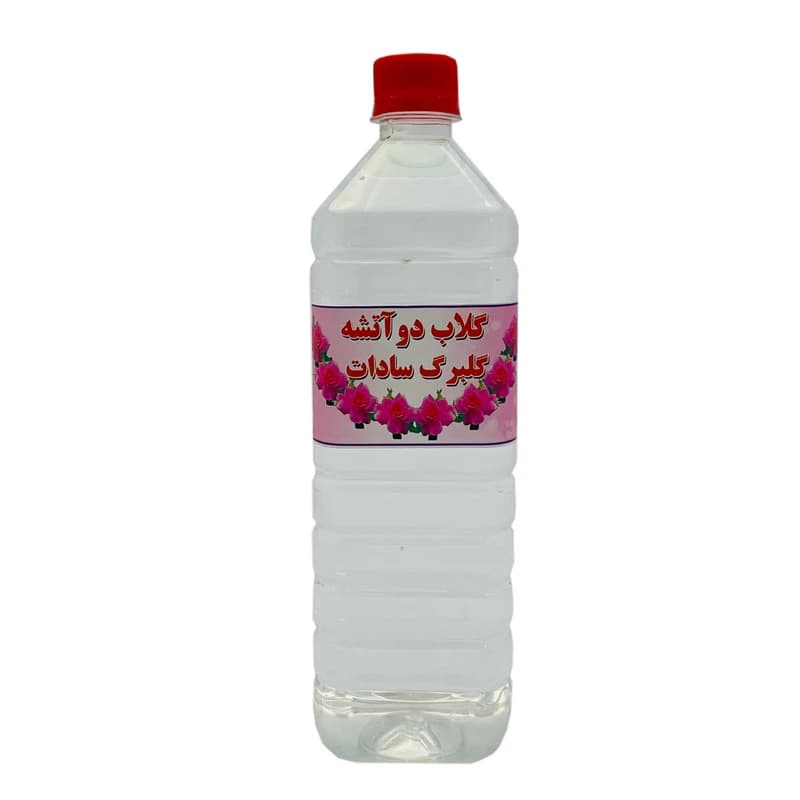 گلاب دو آتیشه گلبرگ سادات