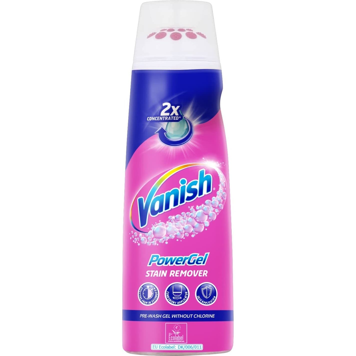 ژل لکه بر غلطکی لباس ونیش vanish power gel