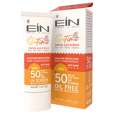 کرم ضد آفتاب رنگی ای آی ان مدل Light Beige با SPF+50 حجم 40 میل