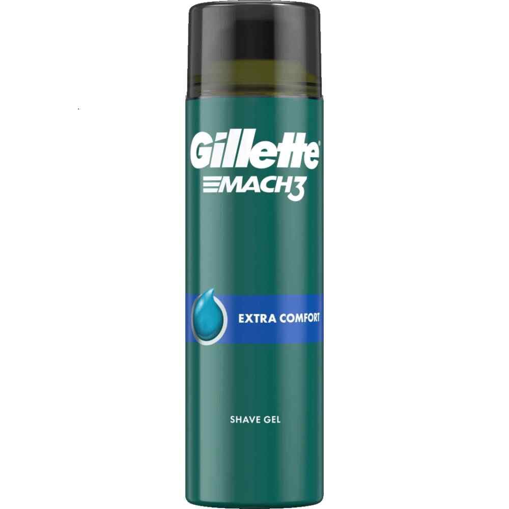 ژل اصلاح GILLETTE Mach 3 مچ تری اکسترا کامفورت ۲۰۰ میل