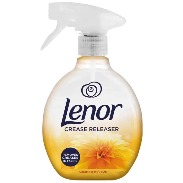اسپری ضدچروک و خوشبوکننده لباس لنور رایحه نسیم تابستانی۵۰۰میل-Lenor(CREASE RELEASER)