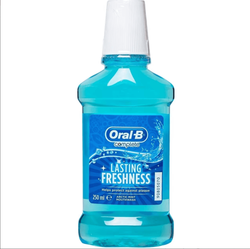 دهانشویه اورال بی کمپلت لستینگ فرشنس Oral B Complete Lasting Freshness حجم 250 میلی لیتر — تصویر ۲