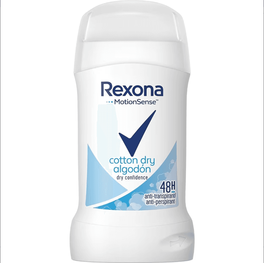 استیک ضد تعریق رکسونا Rexona Cotton Dry حجم 40 میلی لیتر
