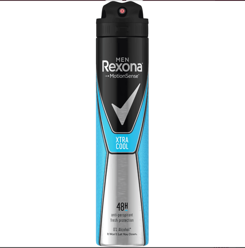 اسپری ضد تعریق آقایان رکسونا اکسترا کول Rexona Xtra Cool حجم 200 میلی لیتر