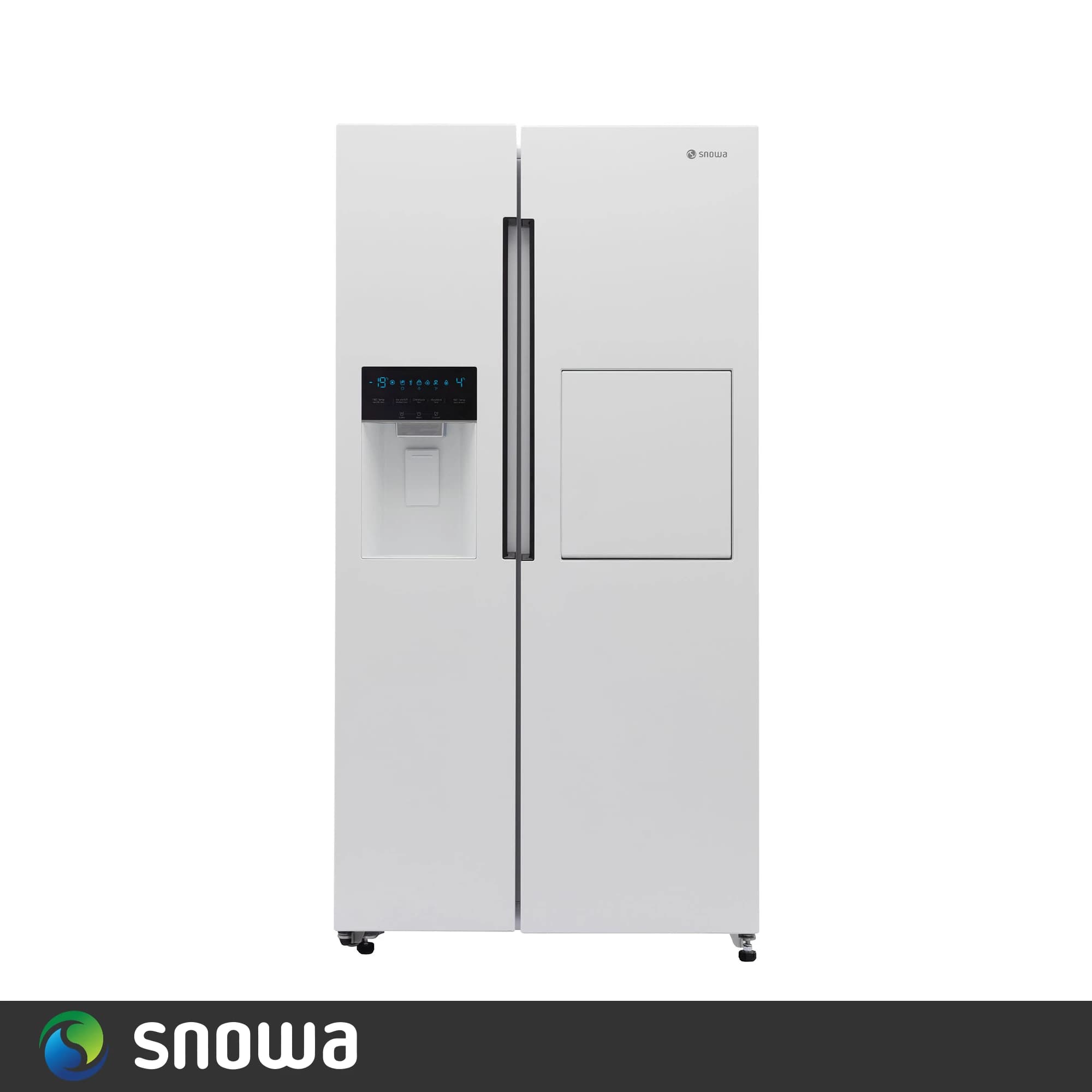ساید بای ساید اسنوا مدل S1Di-S100 رنگ سفید — تصویر ۲