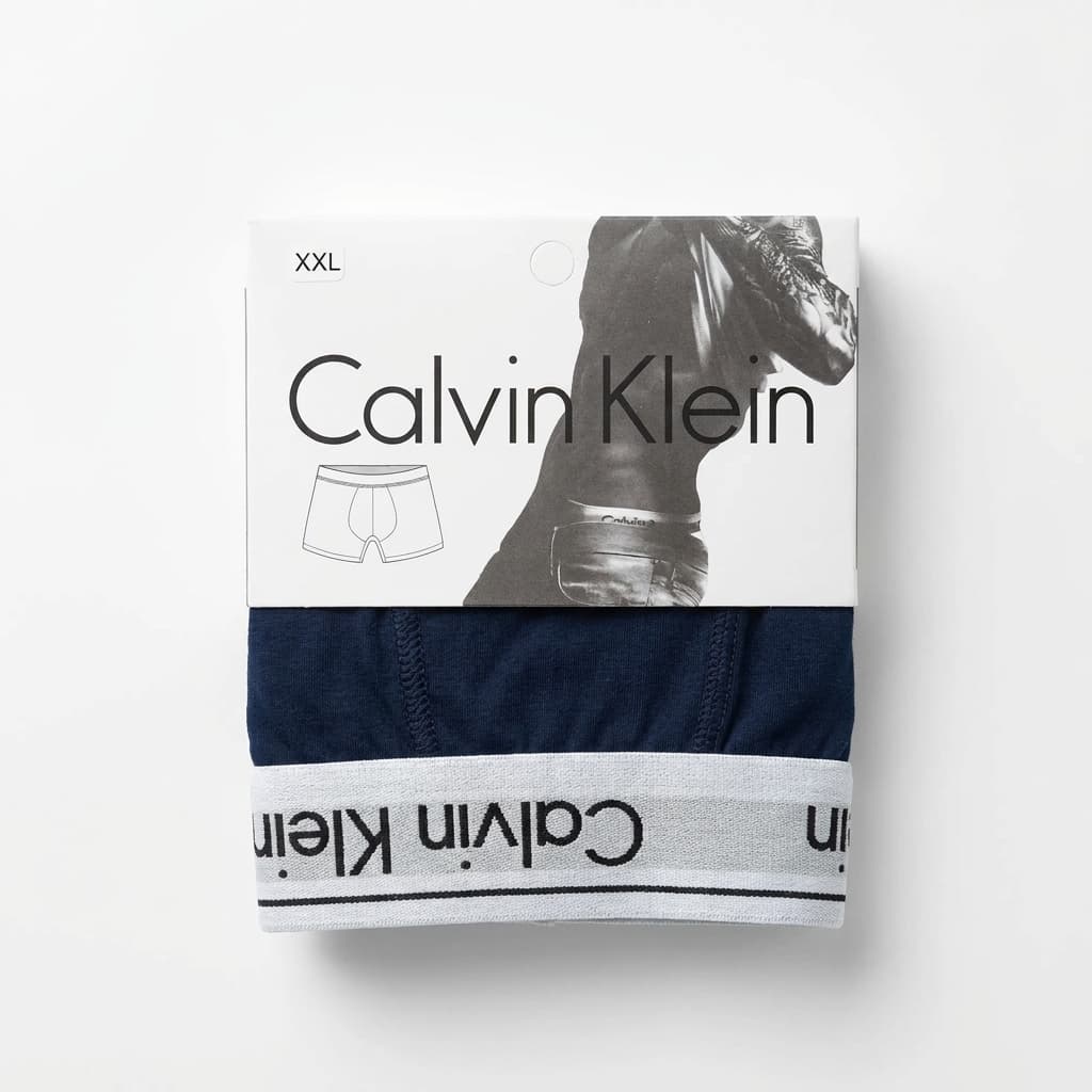 شورت باکسر مردانه مدل Calvin Klein کد 20177 رنگ سرمه ای — تصویر ۴