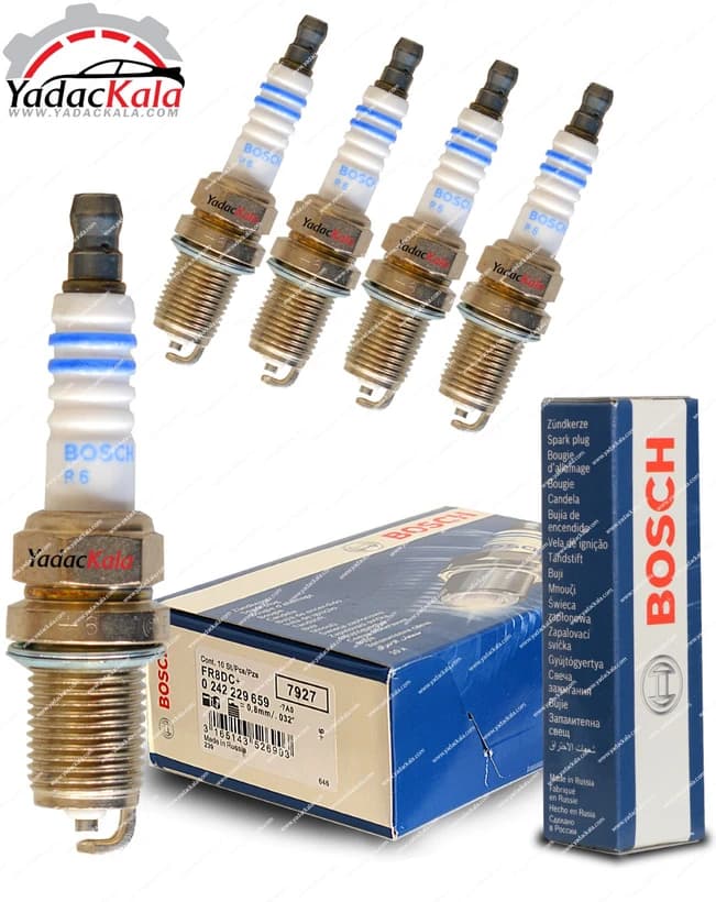 شمع پایه کوتاه بوش روس FR8DC+6-7927 — تصویر ۲