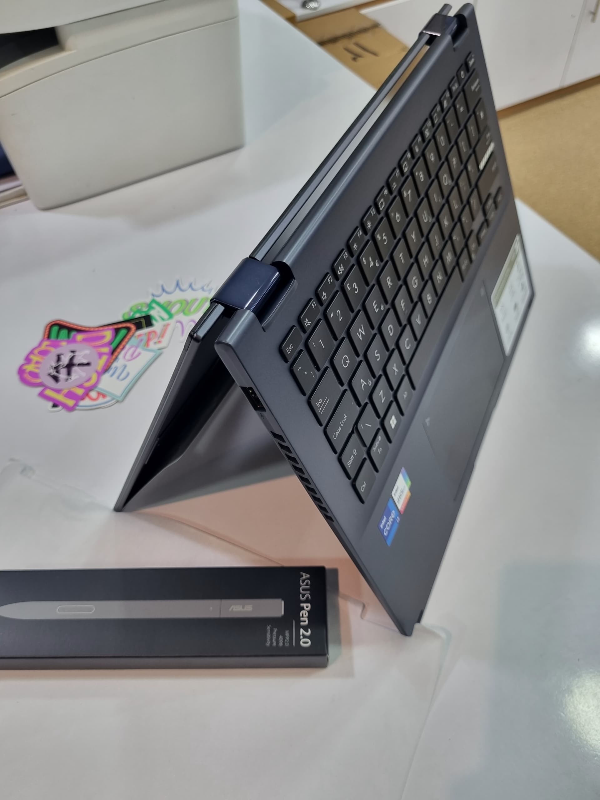 لپ تاپ Vivobook S 14 Flip OLED TP3402ZA ایسوس – Core i7-12700H Iris Xe 40GB 1TB — تصویر ۷