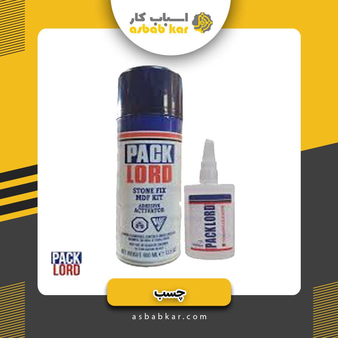 چسب 123 پک لورد شفاف ابی
