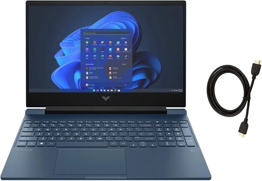لپ تاپ 15.6 اینچی اچ پی مدل Victus 15-FA1082WM i5 16GB 512GB SSD 6GB RTX4050 HP Victus 15-FA1082WM i5- — تصویر ۲