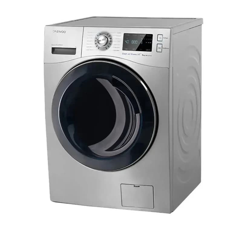 ماشین لباسشویی 8کیلویی دوو LM811 رنگ سیلور — تصویر ۳