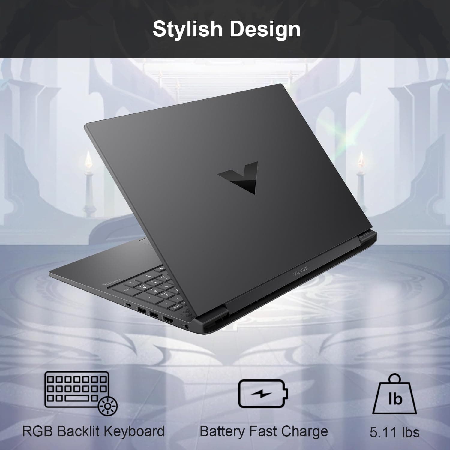 لپ تاپ HP Victus 16-s1023dx AMD Ryzen™