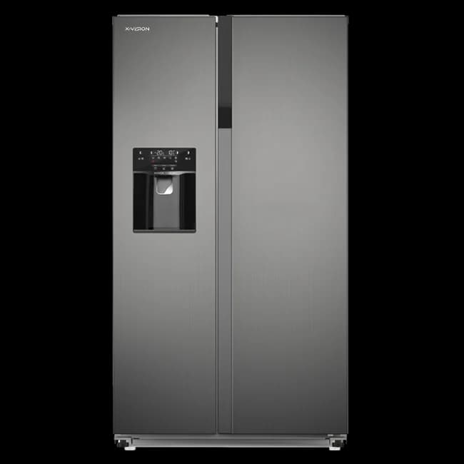 ساید بای ساید ایکس ویژن HS600 رنگ سیلور تیره