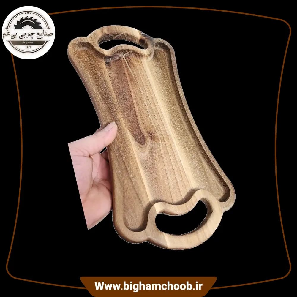 ظرف چوبی کد 12 - صنایع چوب بی غم