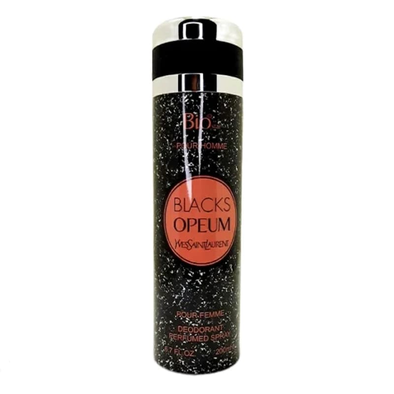 اسپری بدن زنانه بیو استار مدل Black Opeum حجم 200 میلی لیتر