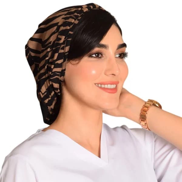 کلاه پاپیونی طرح زبرا