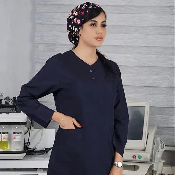 تونیک شلوار سیزگی سورمه ای